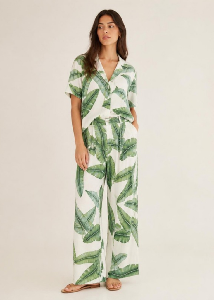 [NICOL-39C] Conjunto pantalón estampado